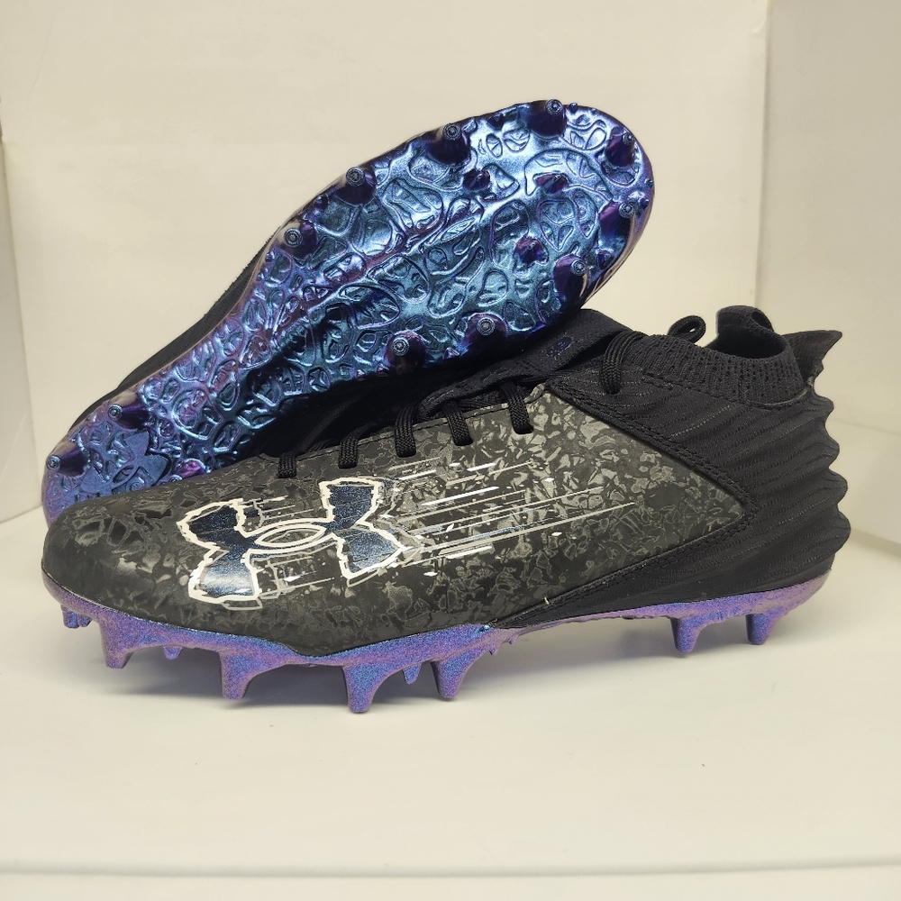 Under Armour Blur 2 MC Suede Football Cleats Mens Size 8